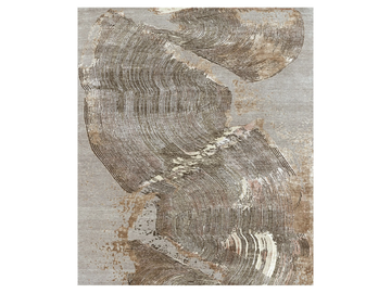 RIDGE RAINFOREST - Rectangular handmade Bamboo silk rug by Edition Bougainville - view 2